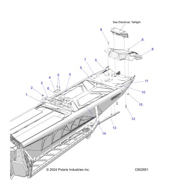 CHASSIS, REAR, MISC. COVERS AND SNOWFLAP - S26TFG8MS (C602851)