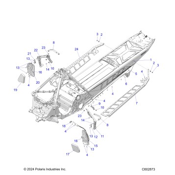 CHASSIS, FOOTRESTS, AND RUNNING BOARDS - S26TFM8RS (C602873)
