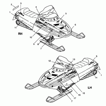 DECALS - 099SB5AS (4950155015a011)