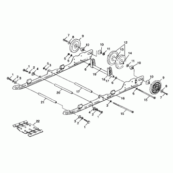 SUSPENSION - 099SB5AS (4950155015b010)