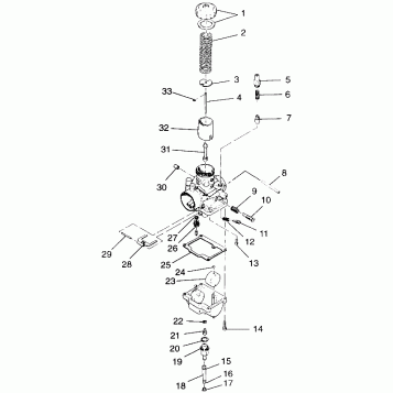 CARBURETOR - 099ST4DS (4950445044c006)
