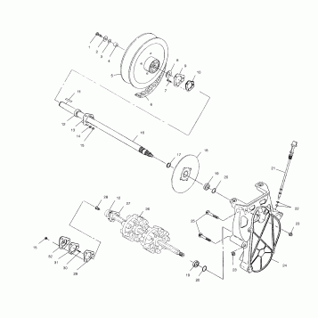 DRIVE TRAIN - S00SB4BS (4952895289b011)