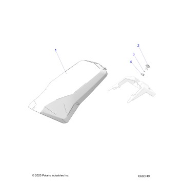BODY, SEAT ASM., DRIVER - S25AJE6RSN/6RSP (C602749)
