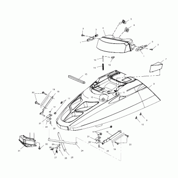 HOOD - S00SB5AS (4953045304a009)