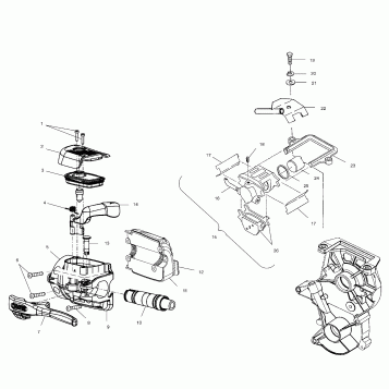 BRAKE - 099SX4FS (4953375337a014)