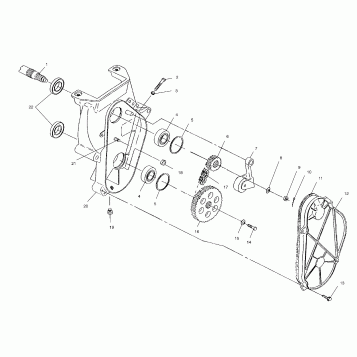 CHAINCASE - 099SX4FS (4953375337b006)