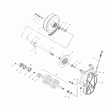 DRIVE TRAIN - 099SX4FS (4953375337b007)