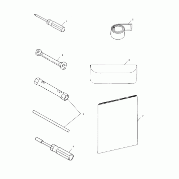 TOOL KIT/BOX - 099SX4FS (4953375337c011)