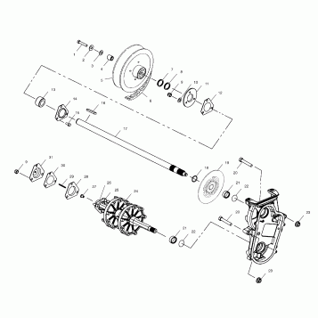 DRIVE TRAIN - 099NX4CS (4953455345B009)