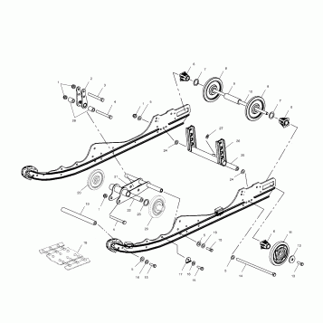 SUSPENSION - 099NX4CS (4953455345B011)