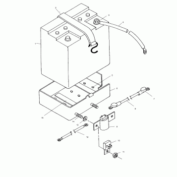BATTERY BOX - S00LD3AS (4953535353a012)