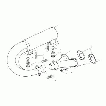 EXHAUST SYSTEM - S00LT3AS (4958075807b012)