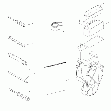 TOOL KIT - S00SD5BS (4953885388c013)