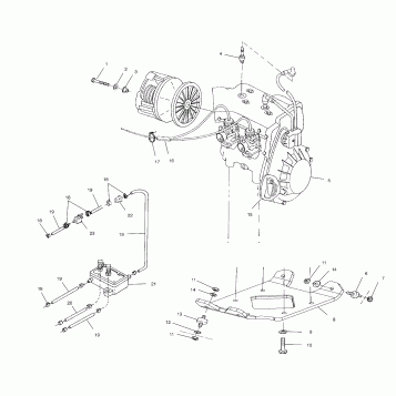 ENGINE MOUNTING - S00LB4AS (4953895389b011)