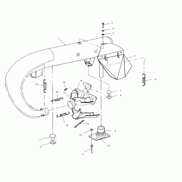 EXHAUST SYSTEM - S00LB4AS (4953895389b012)