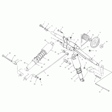 REAR TORQUE ARM - S00SD4BS (4953925392b014)