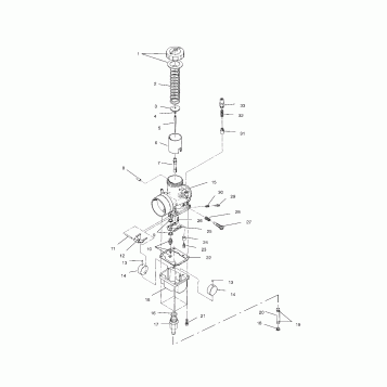 CARBURETOR - S00SD4BS (4953925392c011)