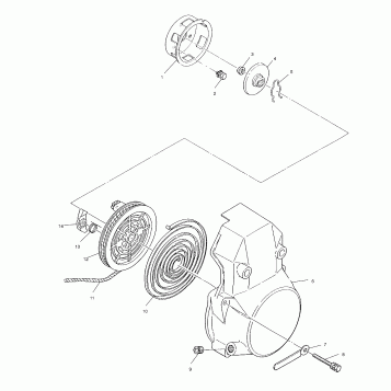 RECOIL STARTER - S00SD4BS (4953925392c014)
