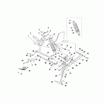 FRONT SUSPENSION - S00SB6AS (4953935393b001)