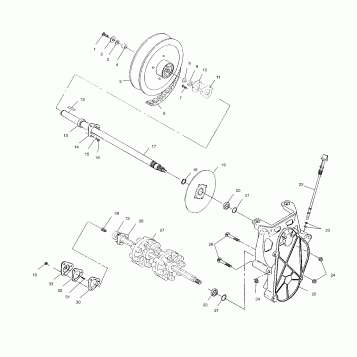 DRIVE TRAIN - S00SB6AS (4953935393b007)