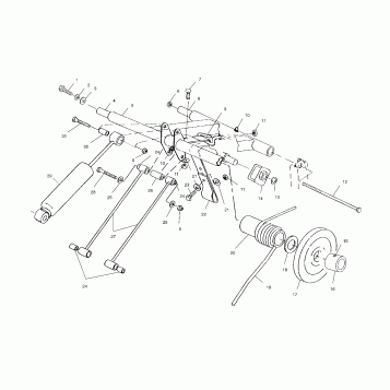 REAR TORQUE ARM - S00SB6AS (4953935393b011)