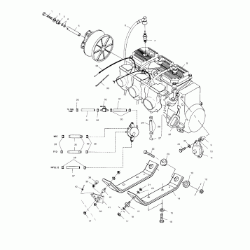 ENGINE MOUNTING - S00SB6AS (4953935393c003)