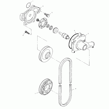 WATER PUMP - S00SB6AS (4953935393c009)