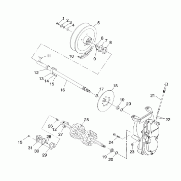 DRIVE TRAIN - S00ST4BS (4953945394b012)