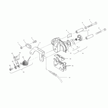 BRAKE - S00SU4BS (4953955395b011)