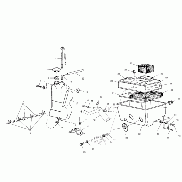 OIL TANK / AIR BOX - S00SU4BS (4953955395c003)