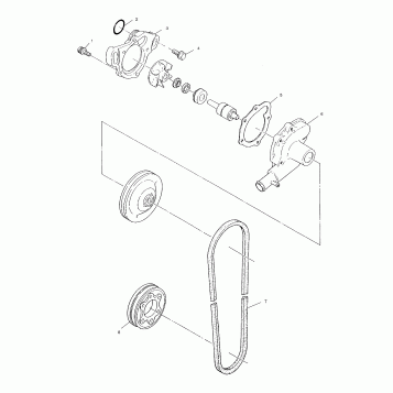 WATER PUMP - S00SU4BS (4953955395c010)