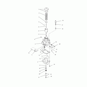 CARBURETOR - S00SU4BS (4953955395c012)