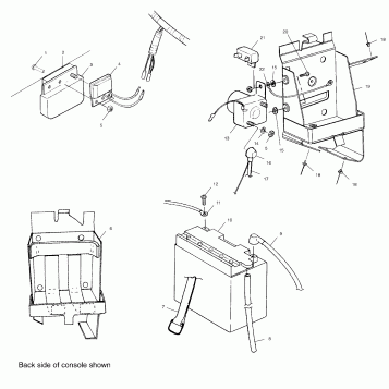 BATTERY BOX - S00ST5BS (4953965396B002)