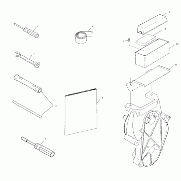 TOOL KIT/BOX - S00ST5BS (4953965396D002)
