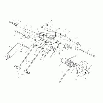REAR TORQUE ARM - S00SB5BSA (4953975397b010)