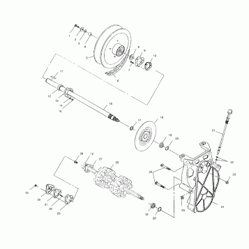 DRIVE TRAIN - S00SR5BS (4953985398b005)