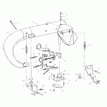 EXHAUST SYSTEM - S00SR5BS (4953985398b013)