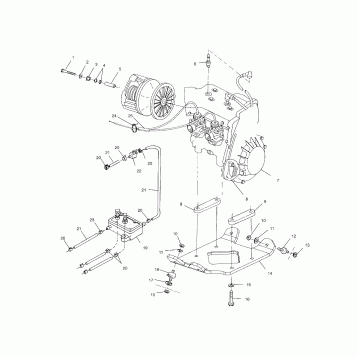 ENGINE MOUNTING - S00SR5BS (4953985398c003)