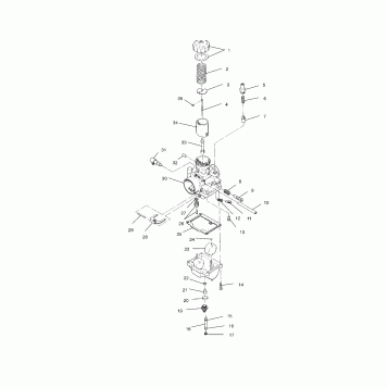 CARBURETOR - S00SR5BS (4953985398c008)
