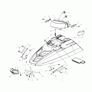 HOOD - S00SB8AS (4954015401a009)