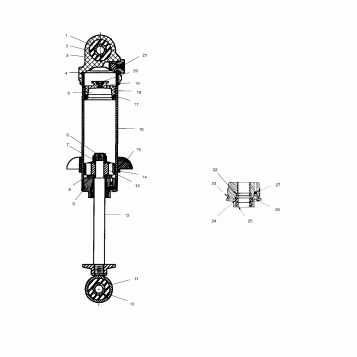 FOX SHOCK - FRONT TRACK - S00SB8AS (4954015401b013)