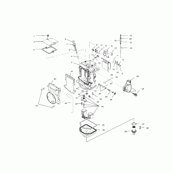 CARBURETOR - S00SB8AS (4954015401d002)