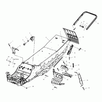 CHASSIS - S00NX4CS (4954025402A005)