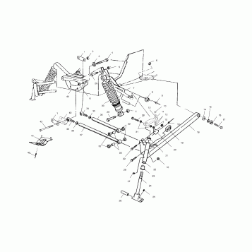 FRONT SUSPENSION - S00SP5CS (4954035403b001)