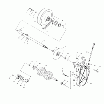 DRIVE TRAIN - S00SP5CS (4954035403b008)