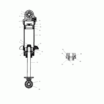 FOX SHOCK - FRONT TRACK - S00SP5CS (4954035403b014)