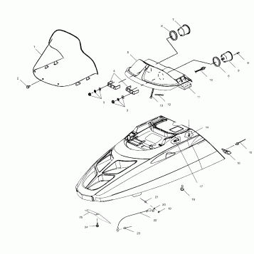 HOOD - S00SP6ES (4954045404a010)