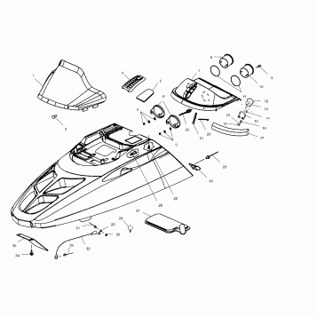 HOOD - S00SD6DS (4954055405A010)