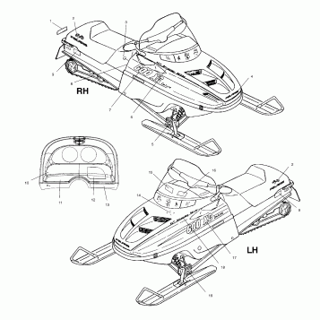 DECALS - S00SD6DS (4954055405A011)