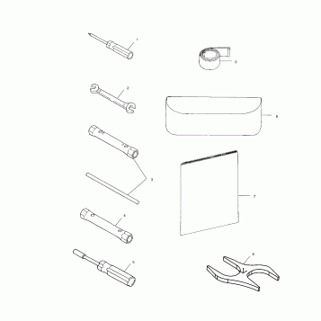 TOOL KIT - S00SD6DS (4954055405D002)